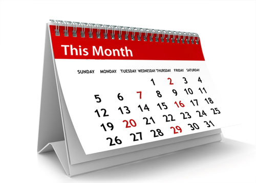 upcoming events